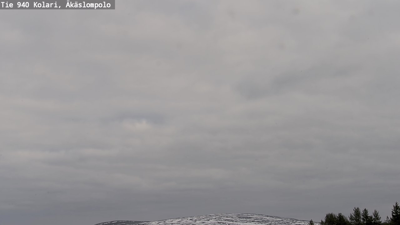 Weather Camera Image Road 940 Kolari, Äkäslompolo, Kolari, Lappi
