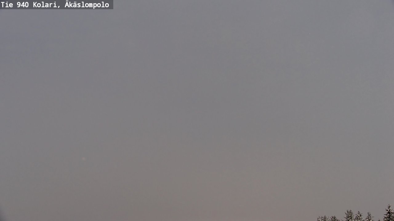 Weather Camera Image Road 940 Kolari, Äkäslompolo, Kolari, Lappi