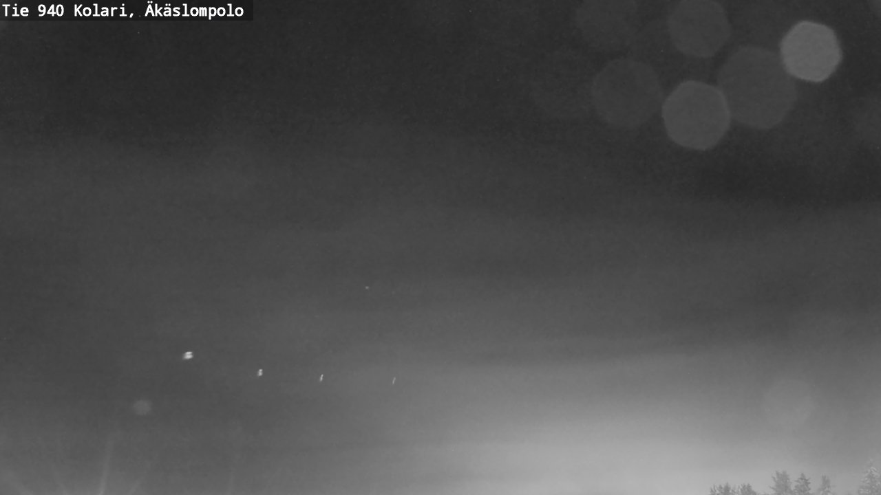 Weather Camera Image Road 940 Kolari, Äkäslompolo, Kolari, Lappi