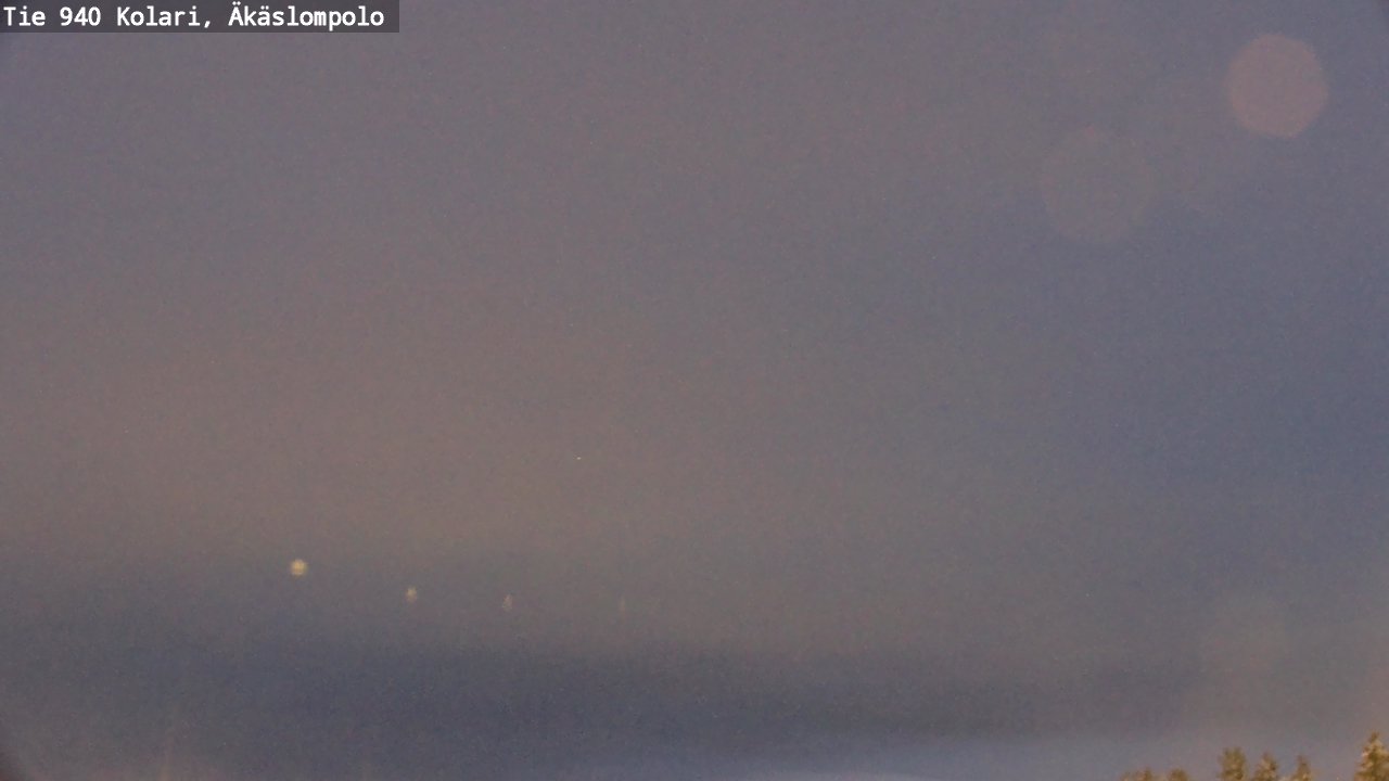 Weather Camera Image Road 940 Kolari, Äkäslompolo, Kolari, Lappi