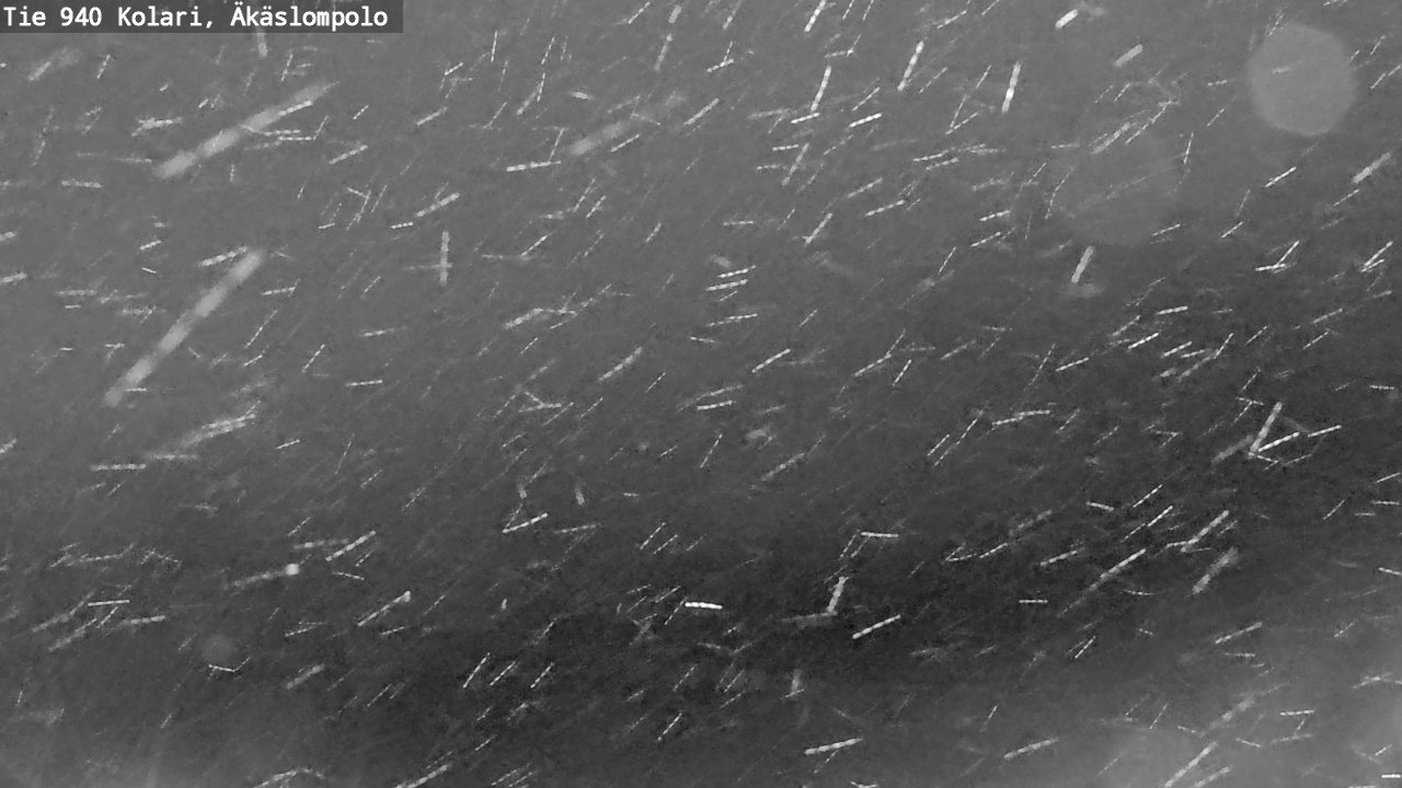 Kelikamerat Kuva Tie 940 Kolari, Äkäslompolo, Kolari, Lappi