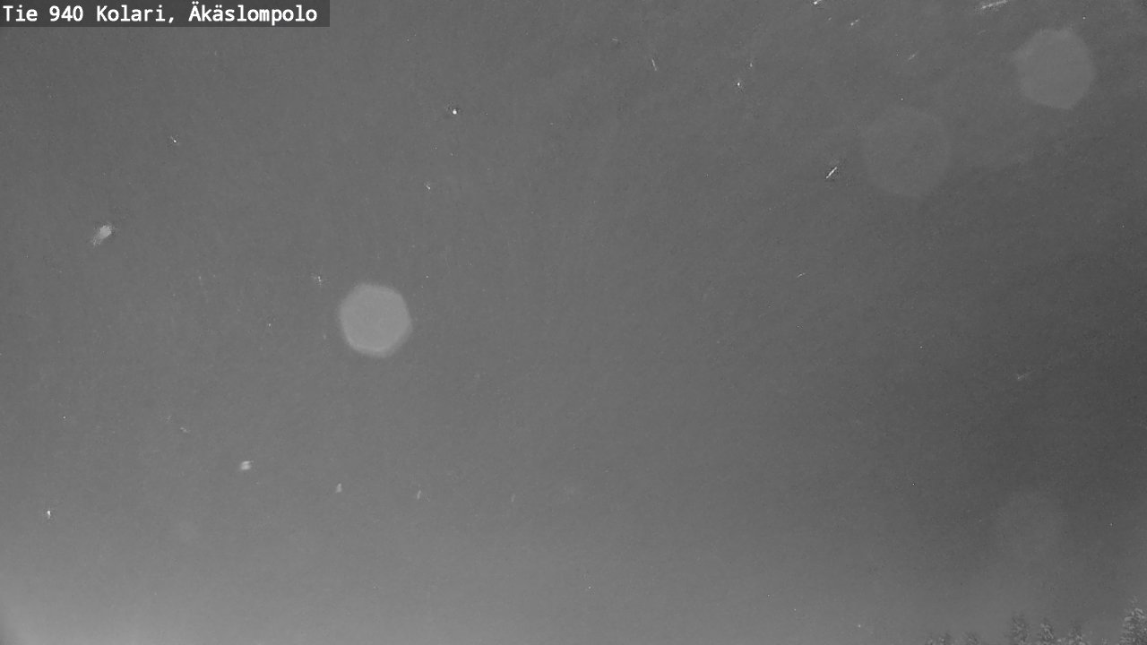 Weather Camera Image Road 940 Kolari, Äkäslompolo, Kolari, Lappi