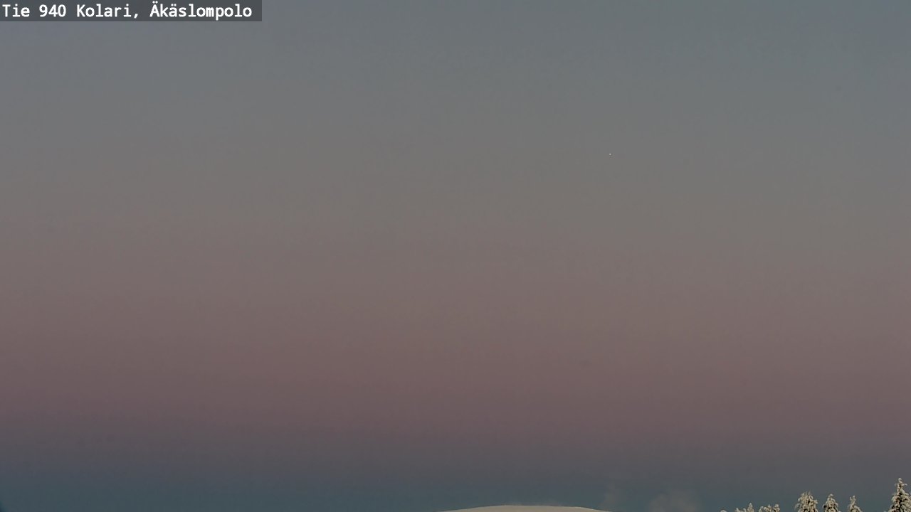 Weather Camera Image Road 940 Kolari, Äkäslompolo, Kolari, Lappi