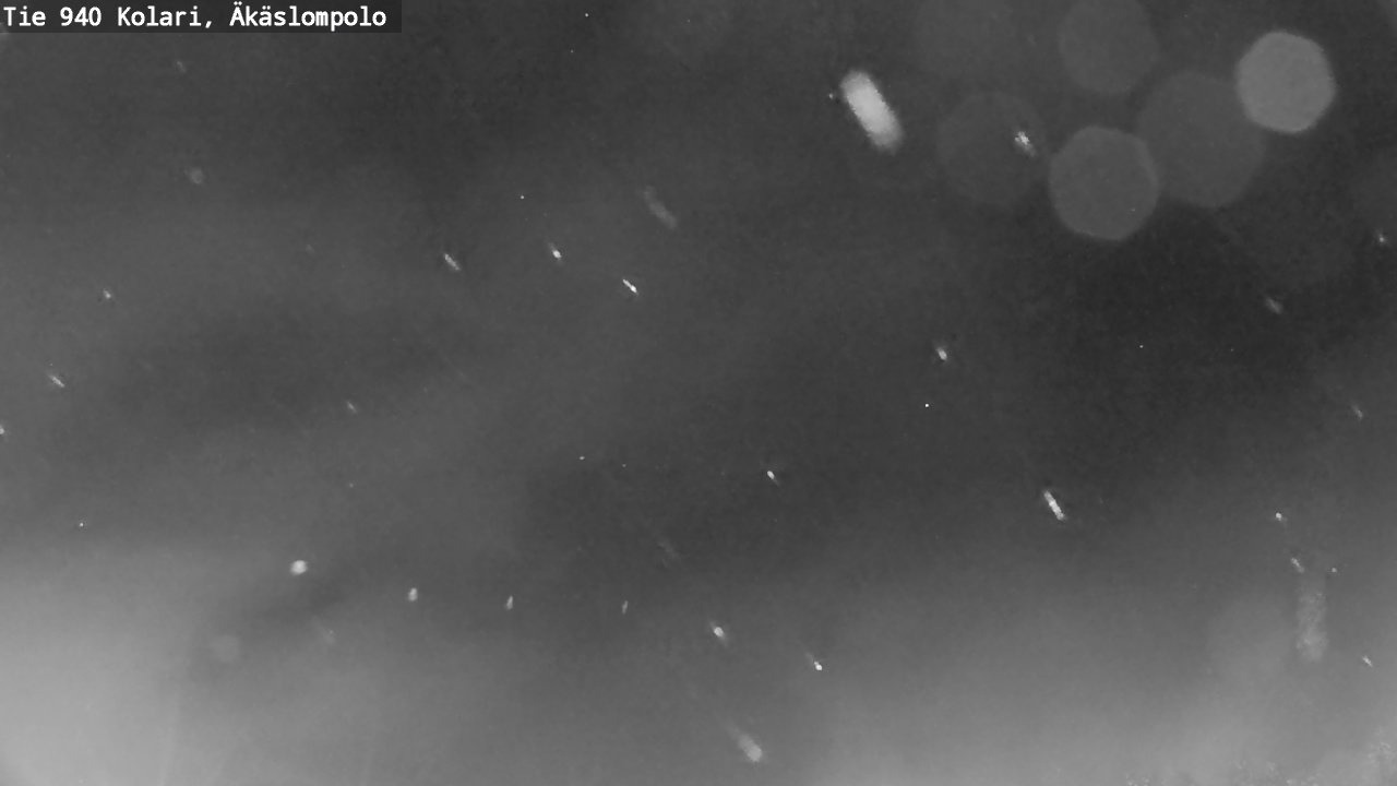 Weather Camera Image Road 940 Kolari, Äkäslompolo, Kolari, Lappi