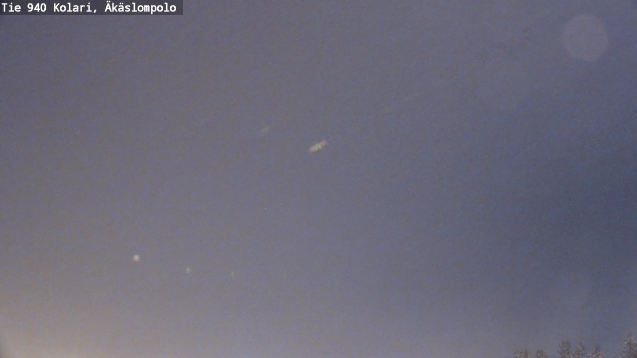 Weather Camera Image Road 940 Kolari, Äkäslompolo, Kolari, Lappi