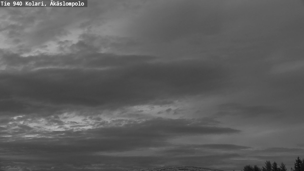 Weather Camera Image Road 940 Kolari, Äkäslompolo, Kolari, Lappi