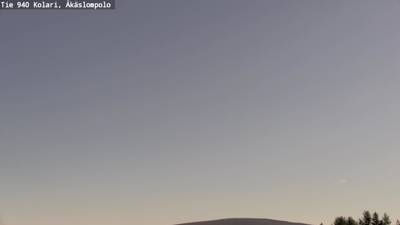 Weather Camera Image Road 940 Kolari, Äkäslompolo, Kolari, Lappi