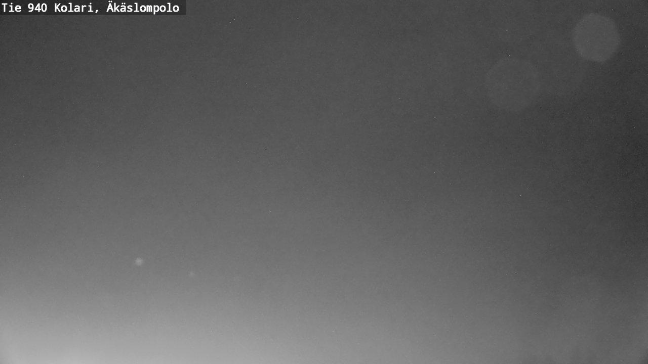 Weather Camera Image Road 940 Kolari, Äkäslompolo, Kolari, Lappi