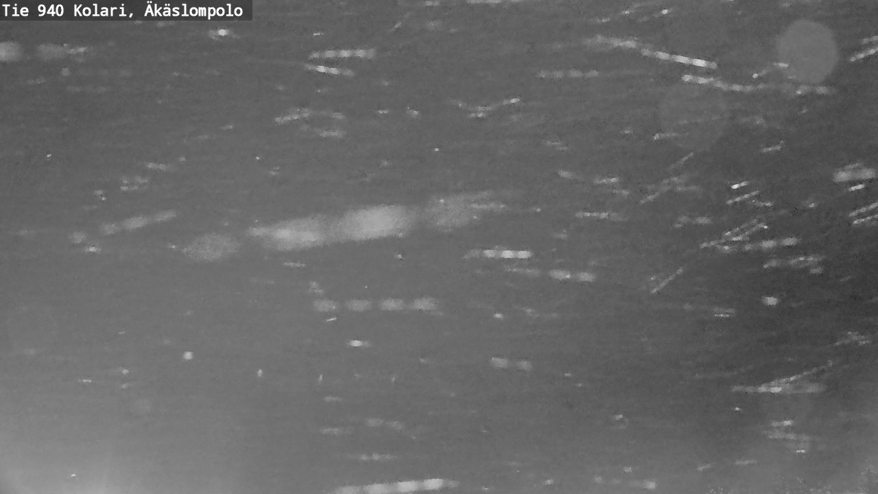 Weather Camera Image Road 940 Kolari, Äkäslompolo, Kolari, Lappi