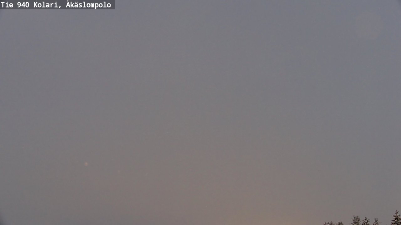 Weather Camera Image Road 940 Kolari, Äkäslompolo, Kolari, Lappi