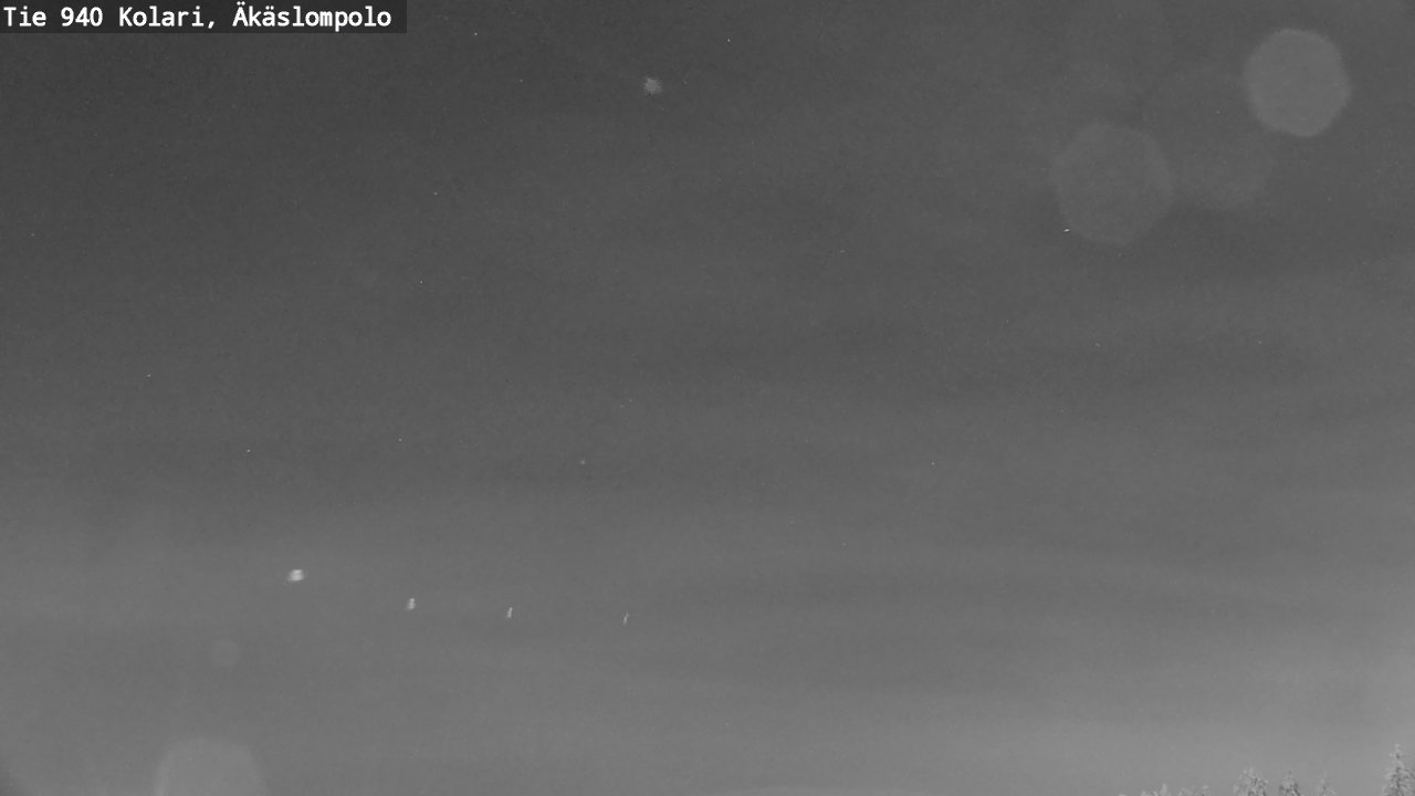 Weather Camera Image Road 940 Kolari, Äkäslompolo, Kolari, Lappi