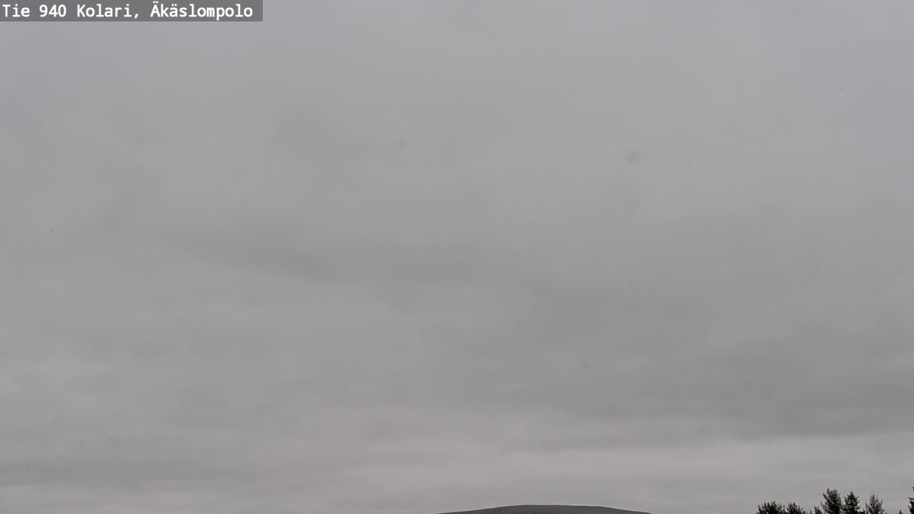 Weather Camera Image Road 940 Kolari, Äkäslompolo, Kolari, Lappi