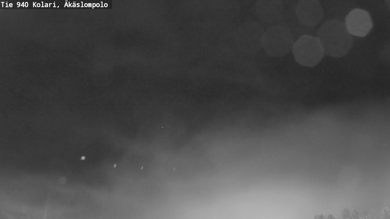 Weather Camera Image Road 940 Kolari, Äkäslompolo, Kolari, Lappi