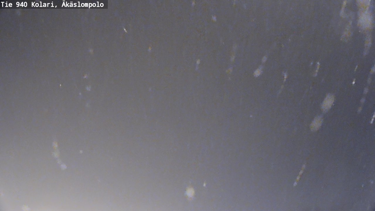 Weather Camera Image Road 940 Kolari, Äkäslompolo, Kolari, Lappi