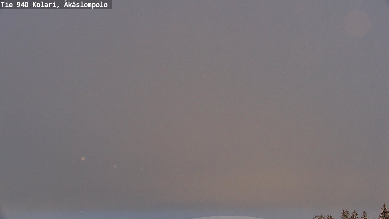 Weather Camera Image Road 940 Kolari, Äkäslompolo, Kolari, Lappi