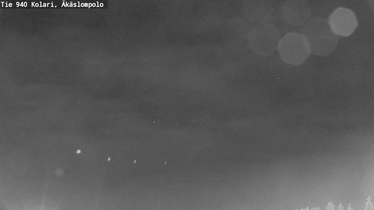 Kelikamerat Kuva Tie 940 Kolari, Äkäslompolo, Kolari, Lappi