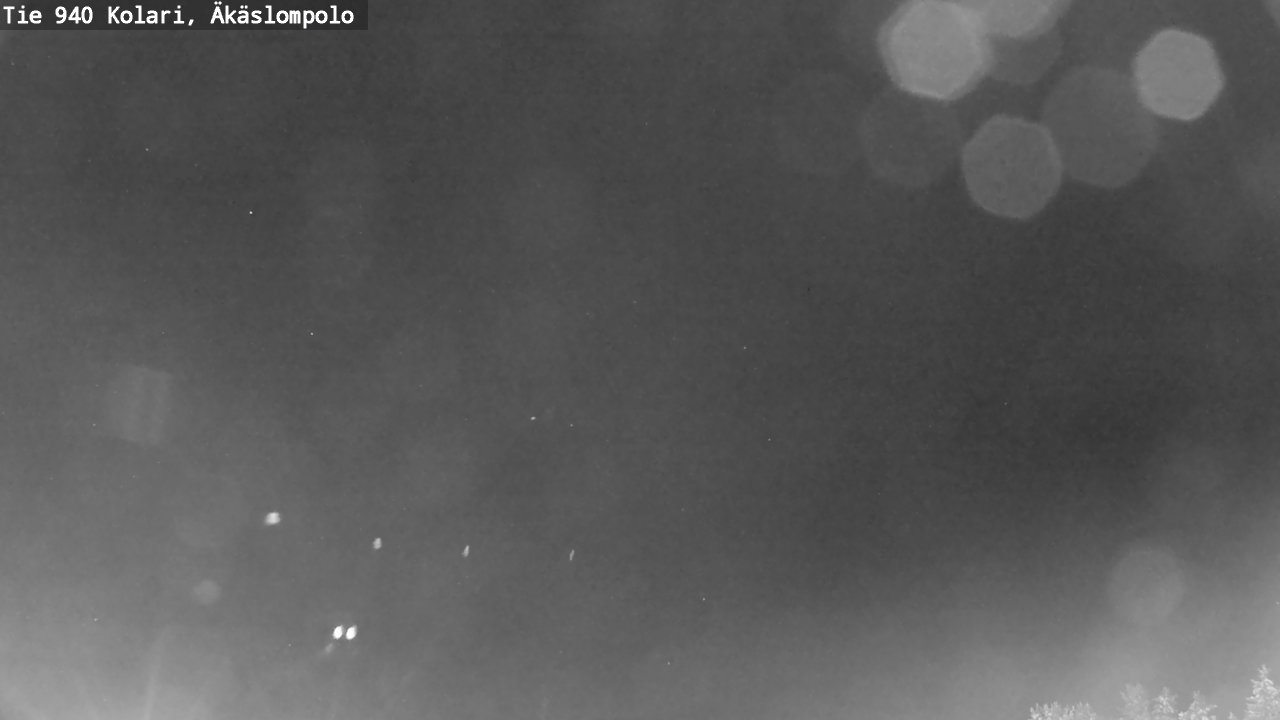 Weather Camera Image Road 940 Kolari, Äkäslompolo, Kolari, Lappi