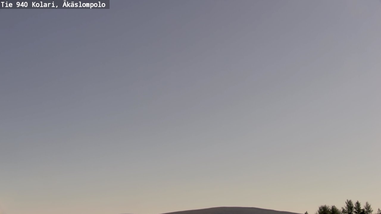 Weather Camera Image Road 940 Kolari, Äkäslompolo, Kolari, Lappi
