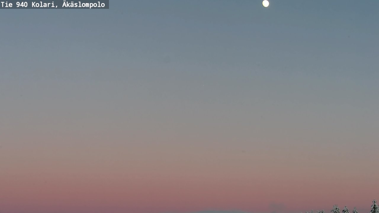 Weather Camera Image Road 940 Kolari, Äkäslompolo, Kolari, Lappi