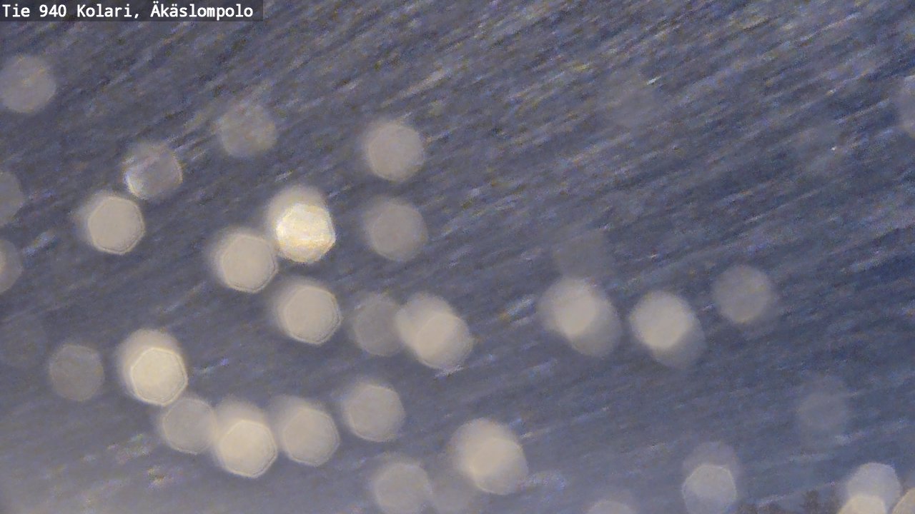 Weather Camera Image Road 940 Kolari, Äkäslompolo, Kolari, Lappi