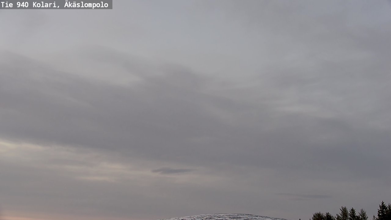 Weather Camera Image Road 940 Kolari, Äkäslompolo, Kolari, Lappi