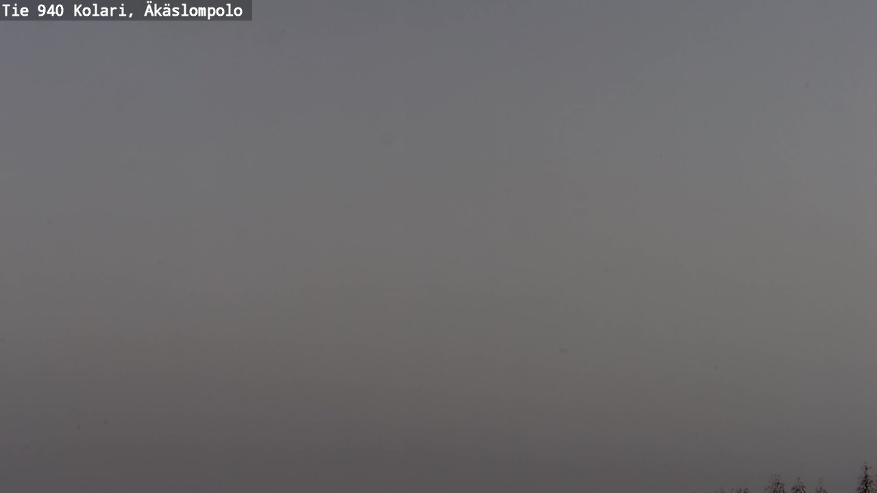 Weather Camera Image Road 940 Kolari, Äkäslompolo, Kolari, Lappi
