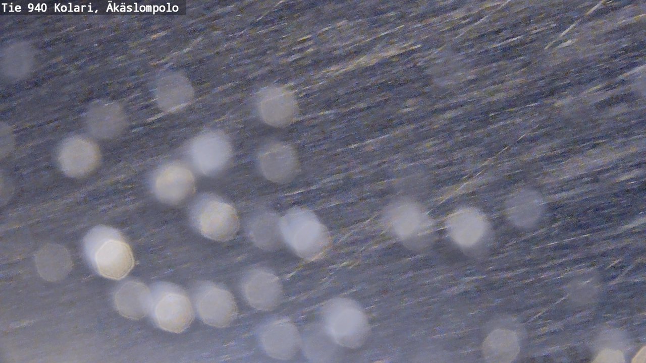 Weather Camera Image Road 940 Kolari, Äkäslompolo, Kolari, Lappi