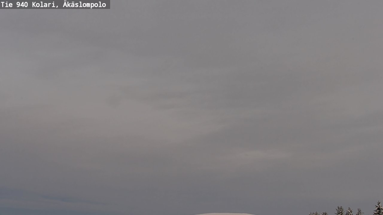 Weather Camera Image Road 940 Kolari, Äkäslompolo, Kolari, Lappi