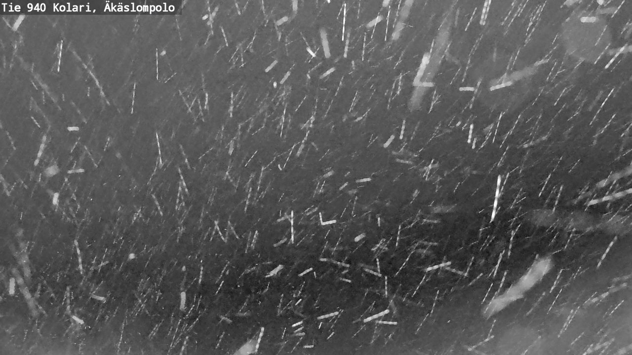 Kelikamerat Kuva Tie 940 Kolari, Äkäslompolo, Kolari, Lappi