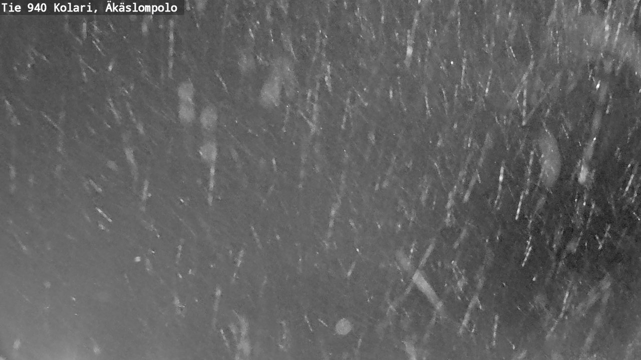 Weather Camera Image Road 940 Kolari, Äkäslompolo, Kolari, Lappi