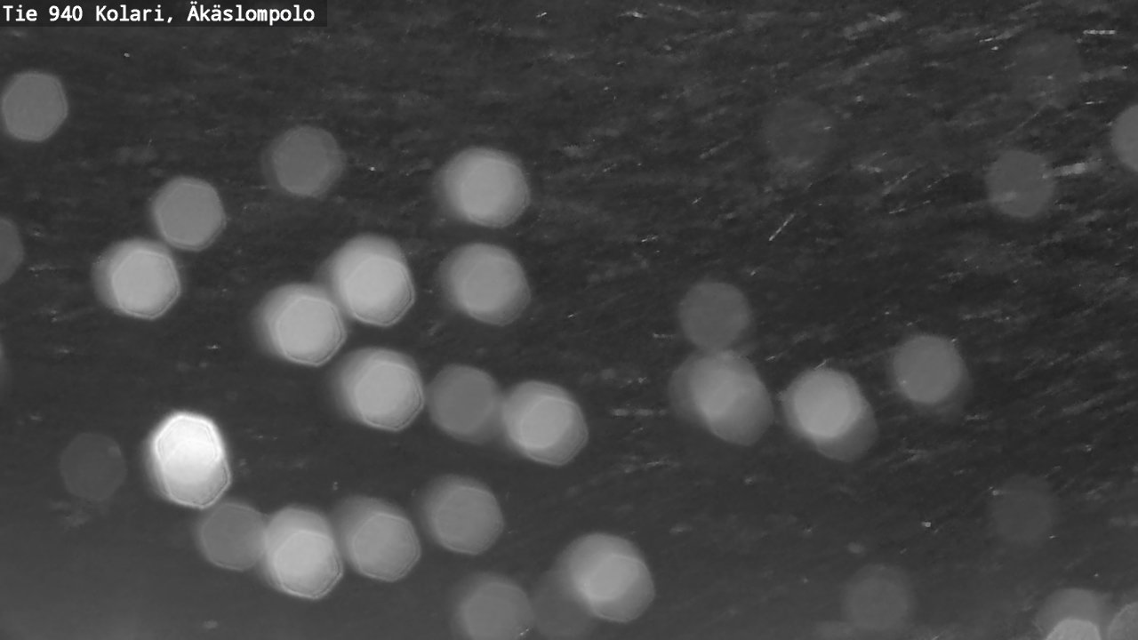 Weather Camera Image Road 940 Kolari, Äkäslompolo, Kolari, Lappi