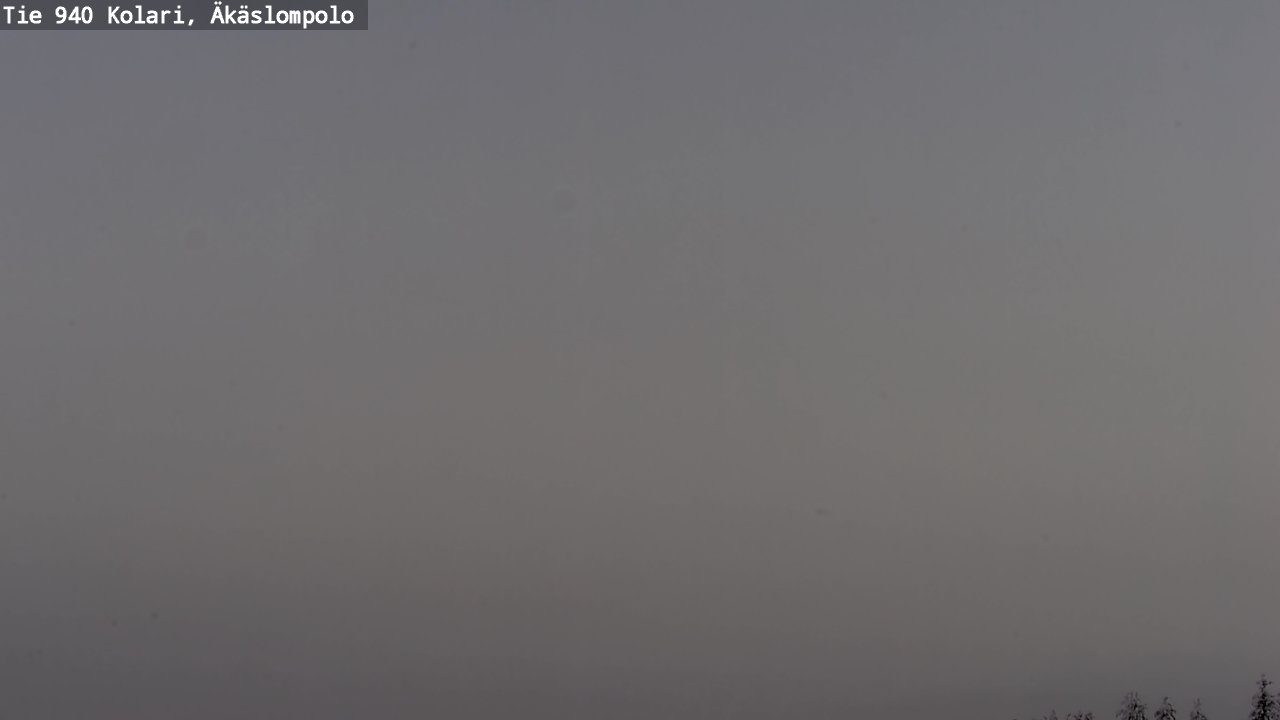 Weather Camera Image Road 940 Kolari, Äkäslompolo, Kolari, Lappi