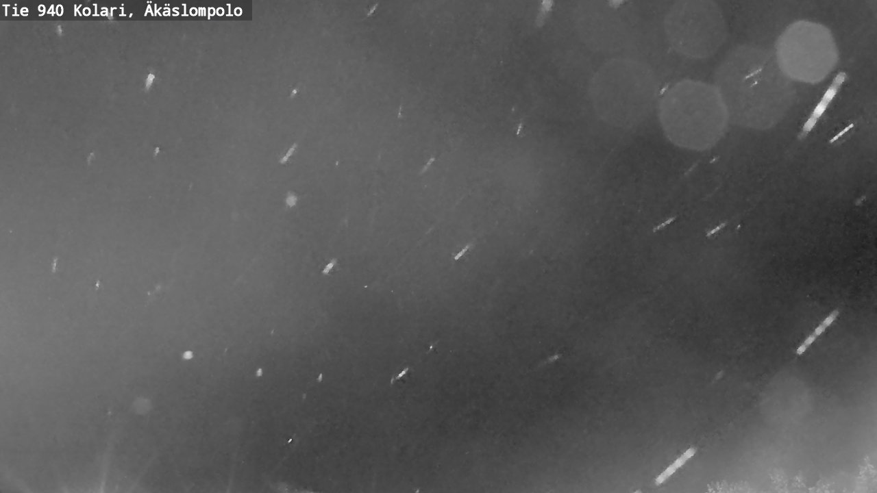 Weather Camera Image Road 940 Kolari, Äkäslompolo, Kolari, Lappi