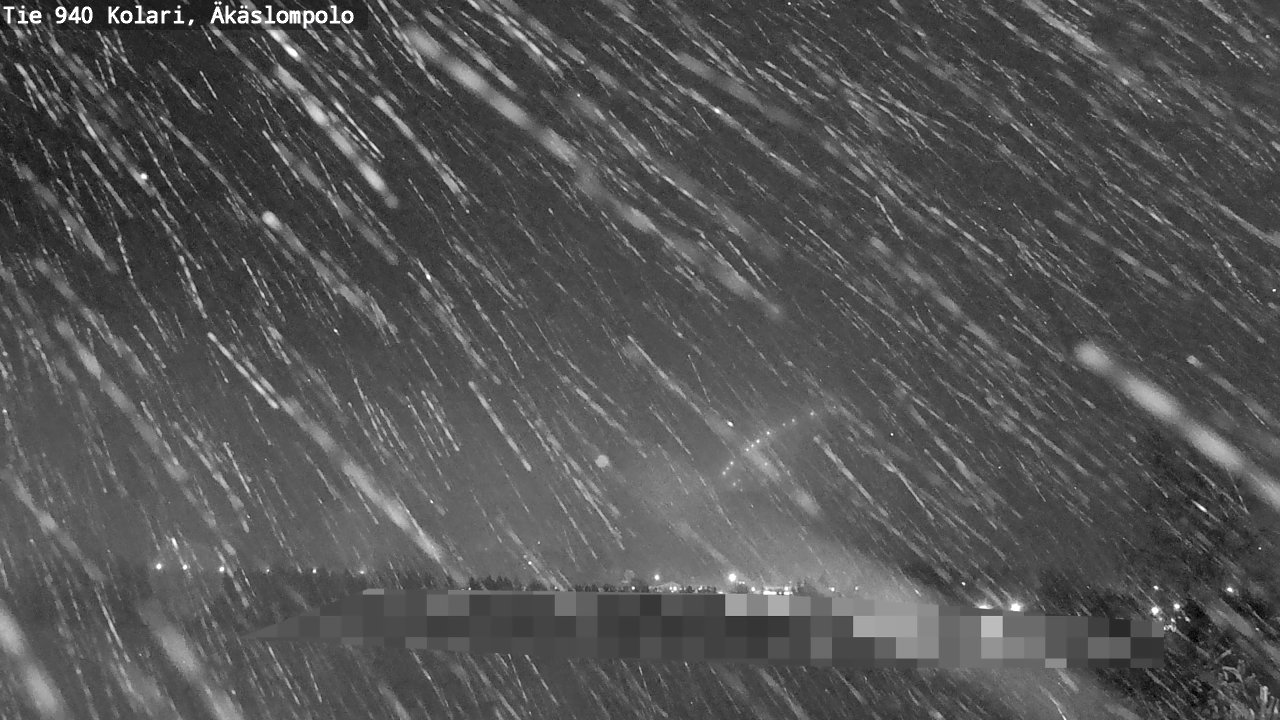 Kelikamerat Kuva Tie 940 Kolari, Äkäslompolo, Kolari, Lappi