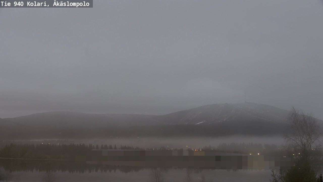 Weather Camera Image Väg 940 Kolari, Äkäslompolo, Kolari, Lappi