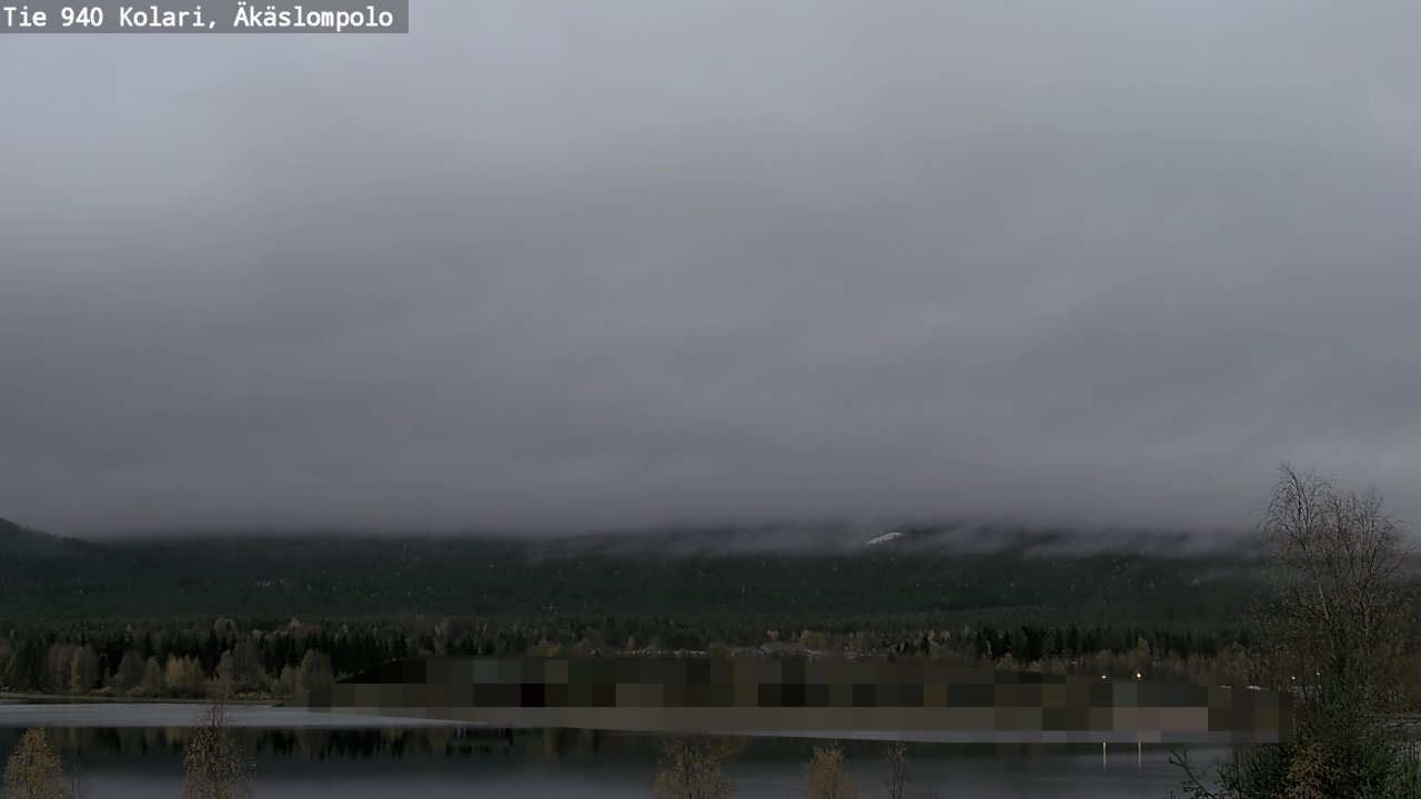 Weather Camera Image Road 940 Kolari, Äkäslompolo, Kolari, Lappi