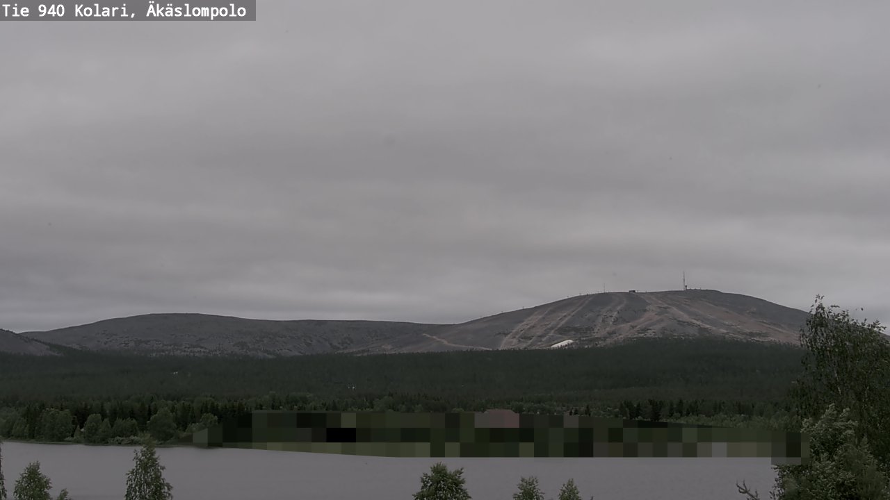 Weather Camera Image Road 940 Kolari, Äkäslompolo, Kolari, Lappi