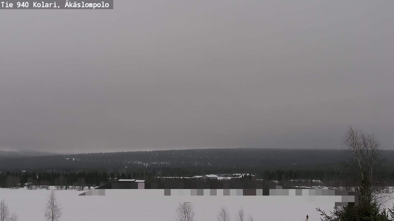 Kelikamerat Kuva Tie 940 Kolari, Äkäslompolo, Kolari, Lappi