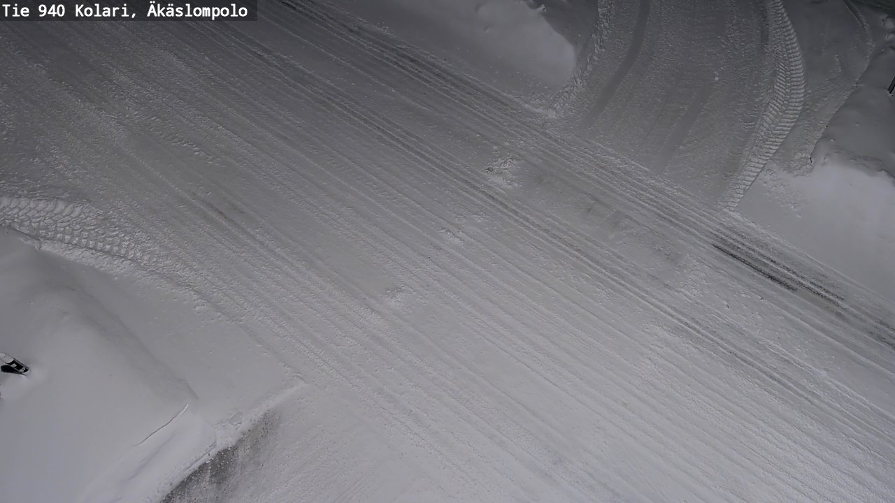 Kelikamerat Kuva Tie 940 Kolari, Äkäslompolo, Kolari, Lappi