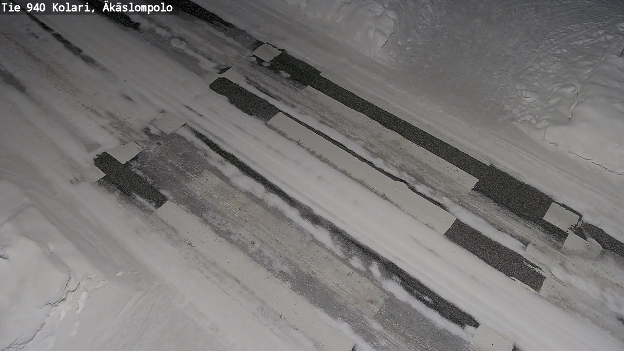 Kelikamerat Kuva Tie 940 Kolari, Äkäslompolo, Kolari, Lappi