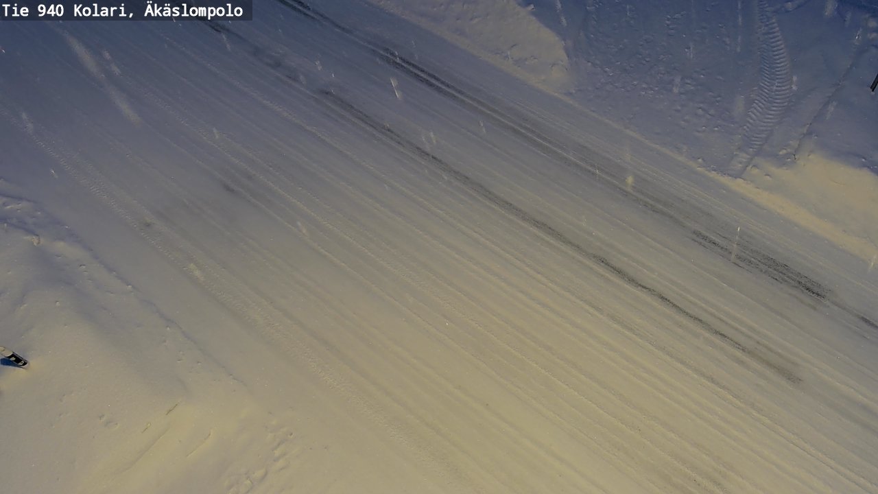 Weather Camera Image Road 940 Kolari, Äkäslompolo, Kolari, Lappi