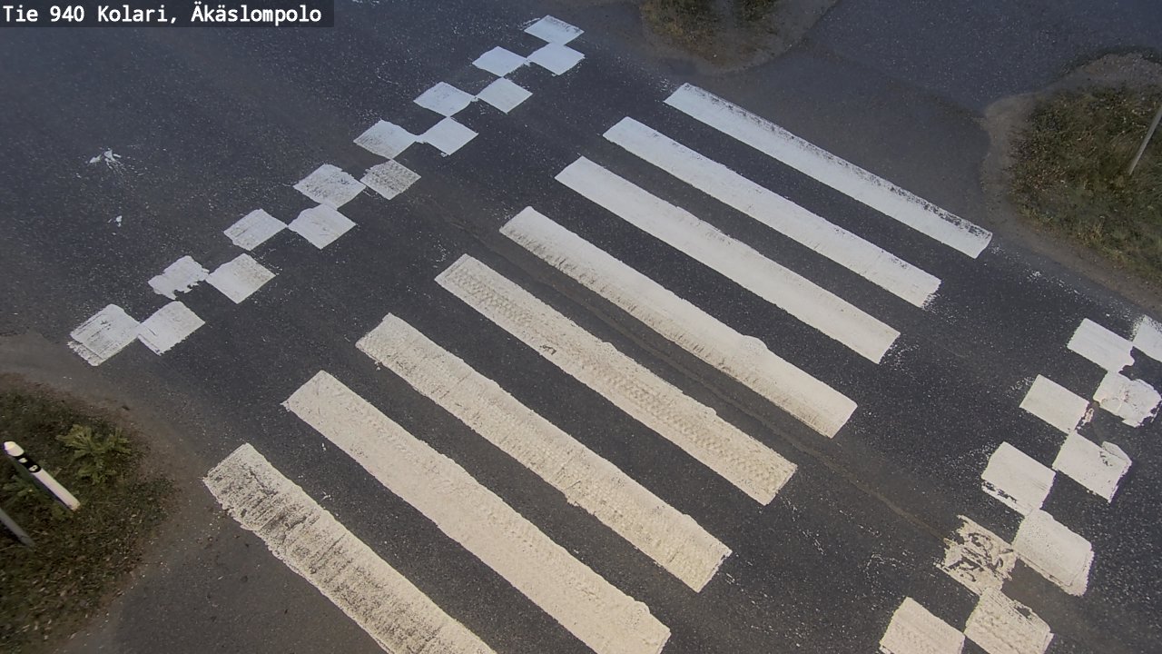 Weather Camera Image Väg 940 Kolari, Äkäslompolo, Kolari, Lappi