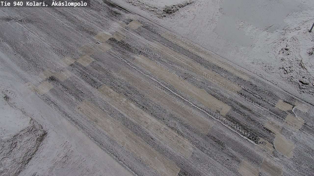Kelikamerat Kuva Tie 940 Kolari, Äkäslompolo, Kolari, Lappi