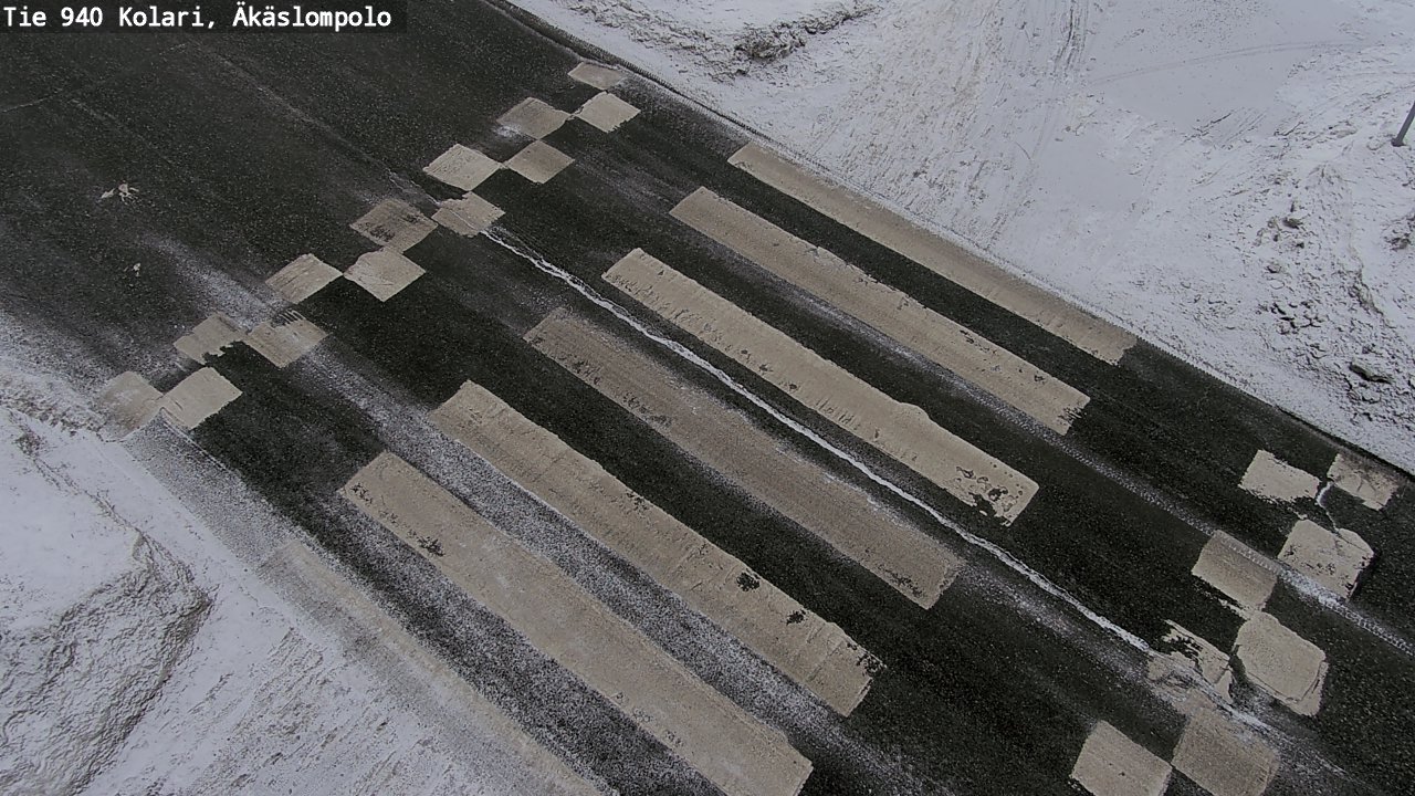 Kelikamerat Kuva Tie 940 Kolari, Äkäslompolo, Kolari, Lappi
