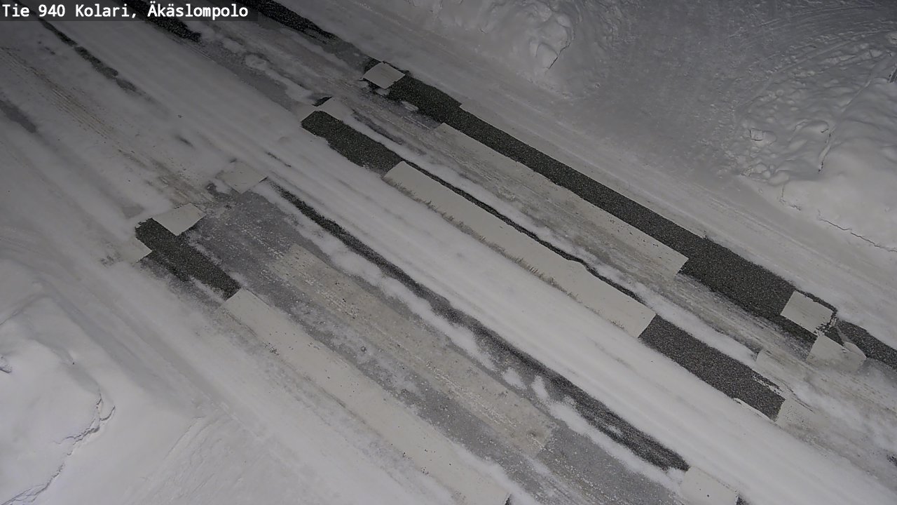 Kelikamerat Kuva Tie 940 Kolari, Äkäslompolo, Kolari, Lappi