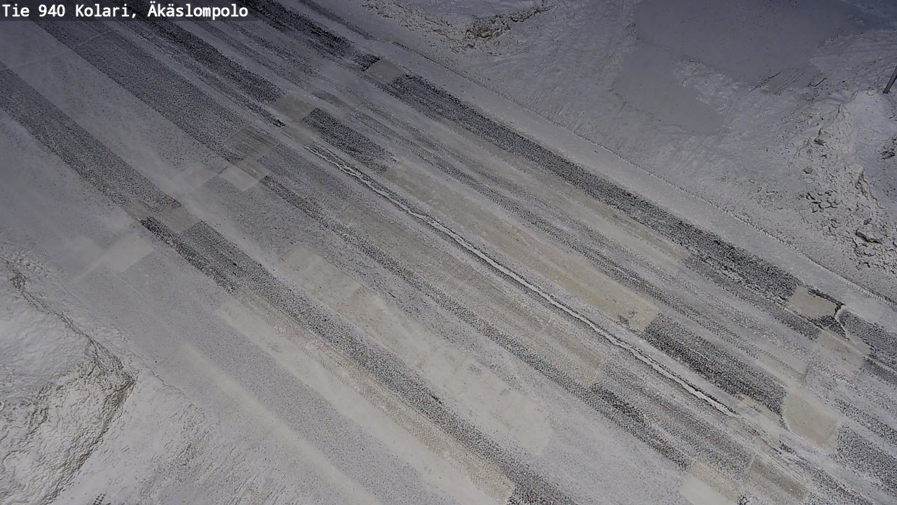 Kelikamerat Kuva Tie 940 Kolari, Äkäslompolo, Kolari, Lappi