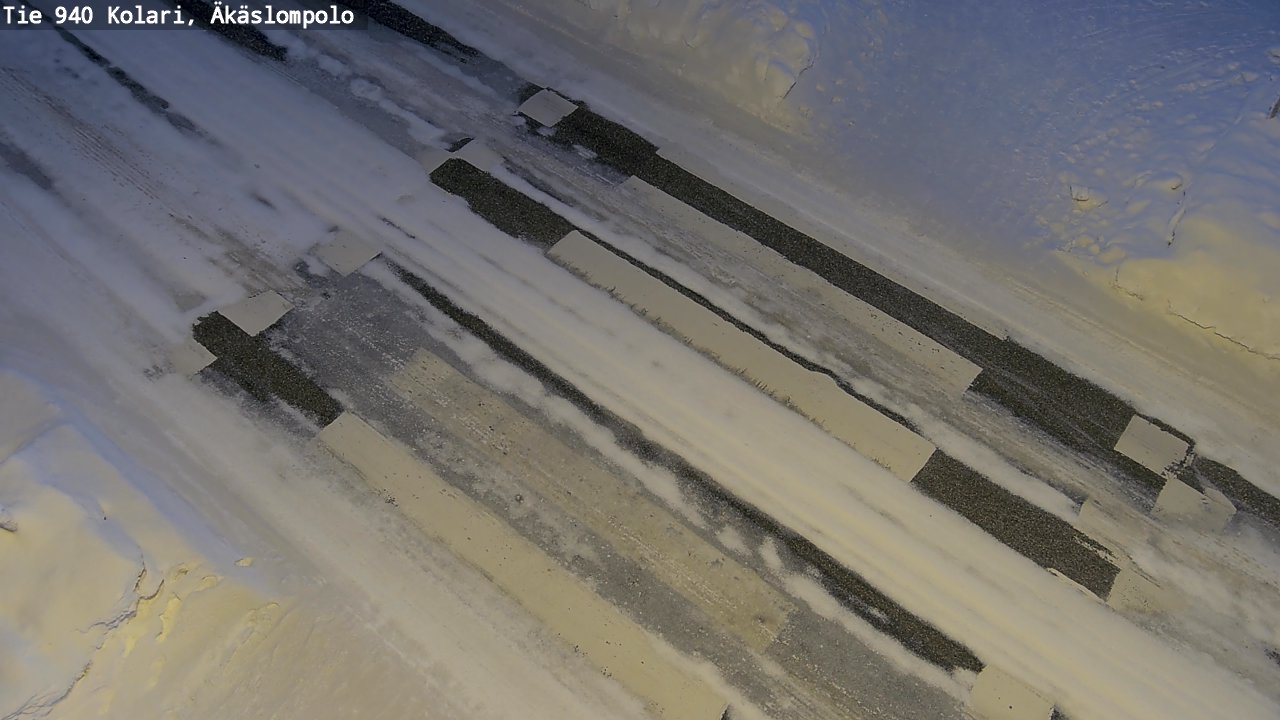 Kelikamerat Kuva Tie 940 Kolari, Äkäslompolo, Kolari, Lappi