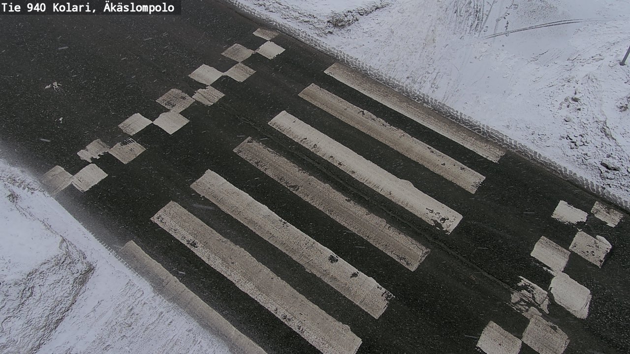 Kelikamerat Kuva Tie 940 Kolari, Äkäslompolo, Kolari, Lappi