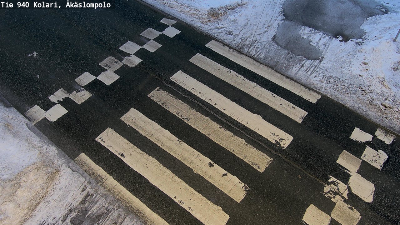 Kelikamerat Kuva Tie 940 Kolari, Äkäslompolo, Kolari, Lappi