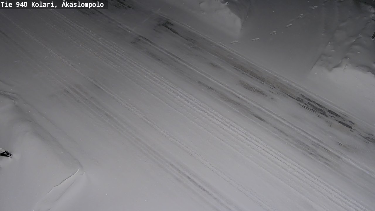 Kelikamerat Kuva Tie 940 Kolari, Äkäslompolo, Kolari, Lappi